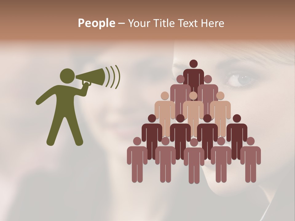 Happy Depth Of Field Focus PowerPoint Template