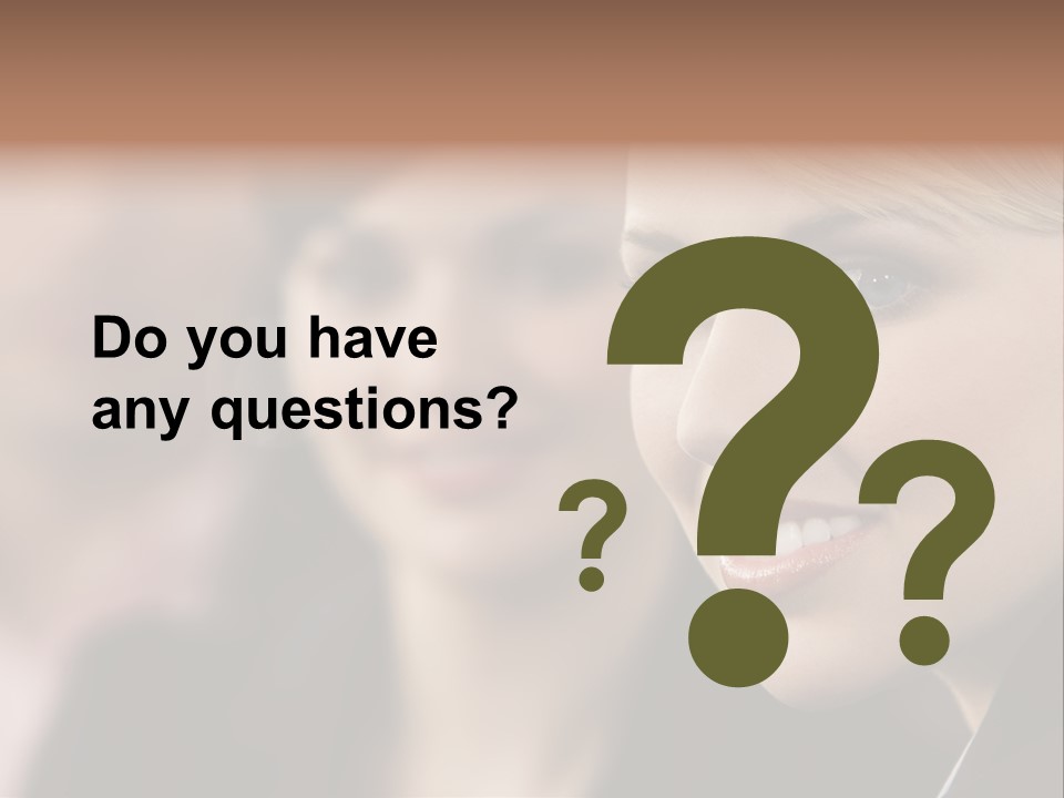 Happy Depth Of Field Focus PowerPoint Template