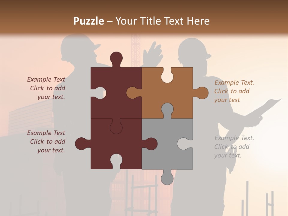 Professional Tool Sky PowerPoint Template