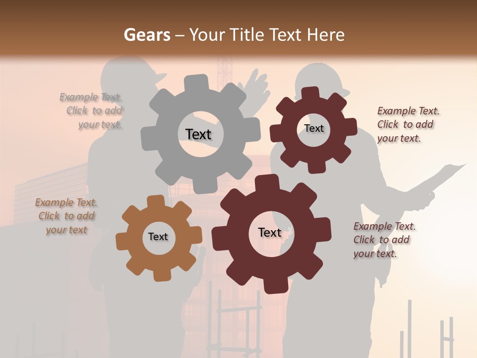 Professional Tool Sky PowerPoint Template