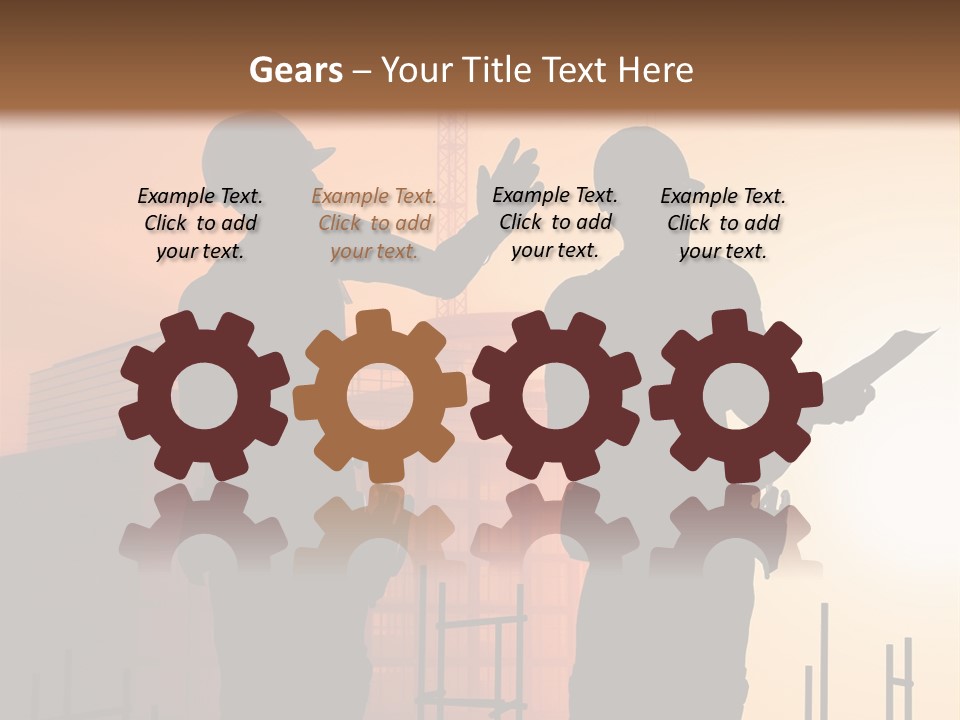 Professional Tool Sky PowerPoint Template