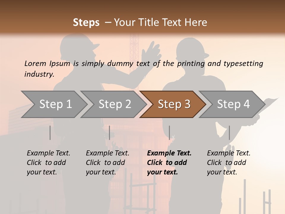 Professional Tool Sky PowerPoint Template