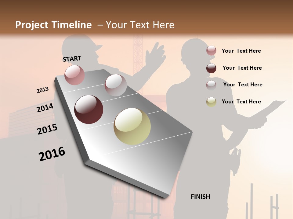Professional Tool Sky PowerPoint Template