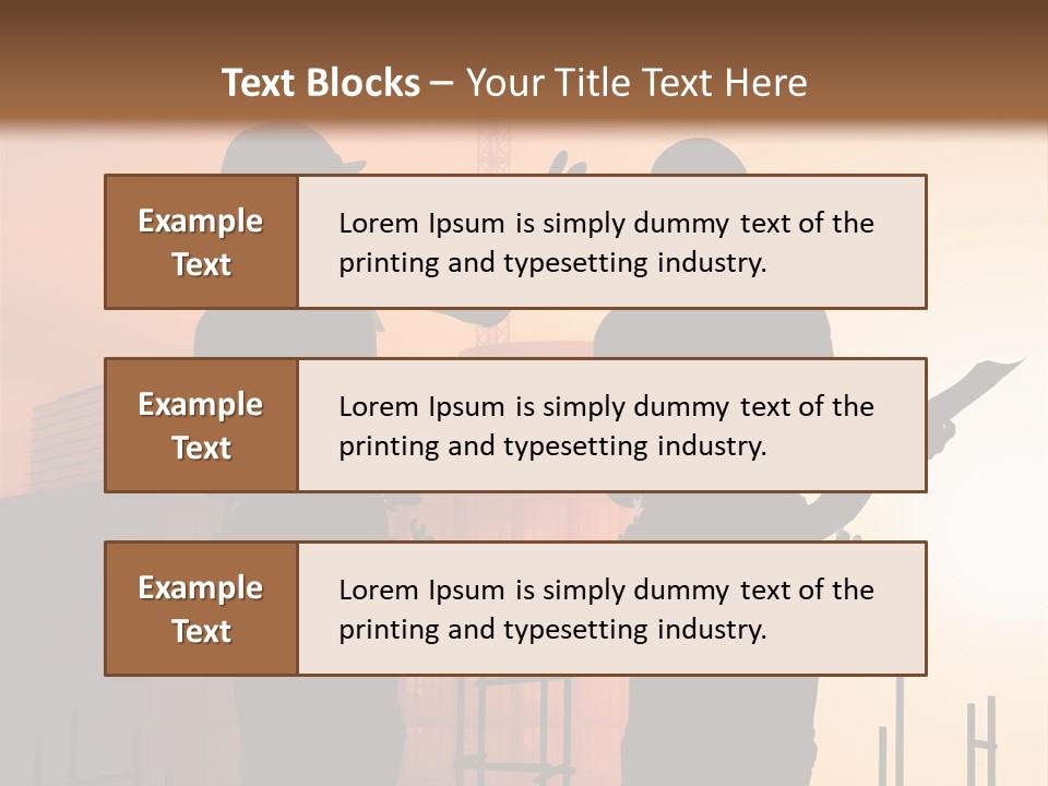 Professional Tool Sky PowerPoint Template