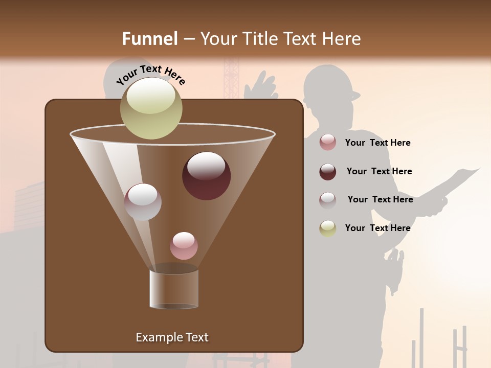 Professional Tool Sky PowerPoint Template