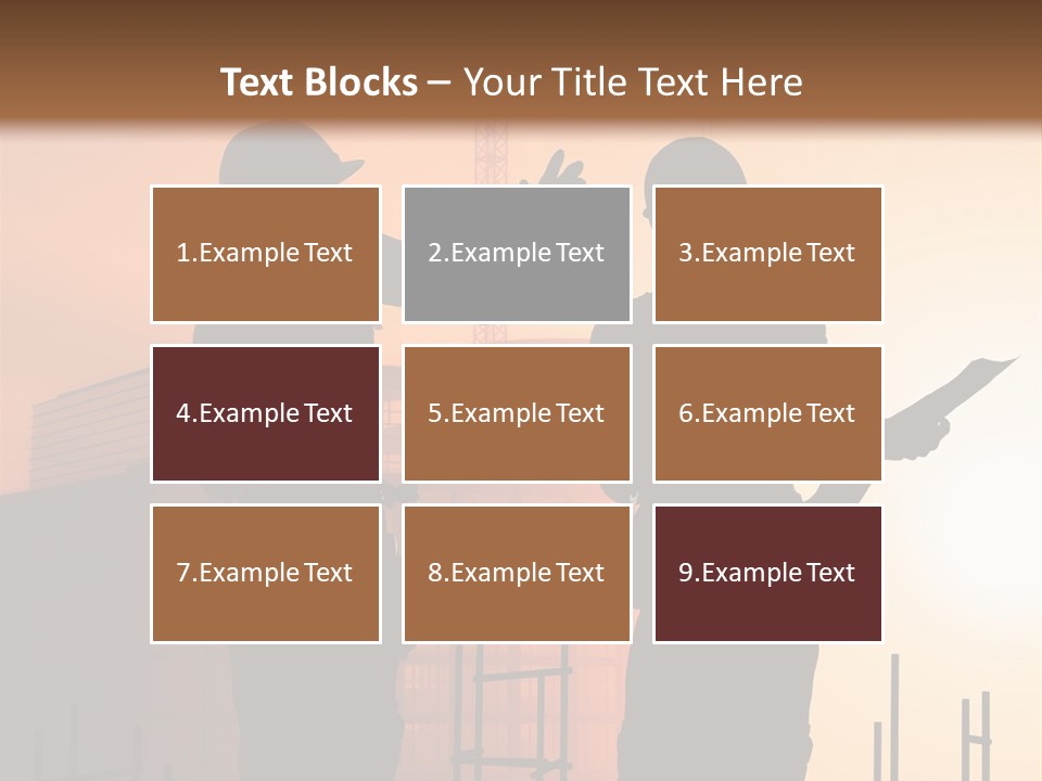 Professional Tool Sky PowerPoint Template