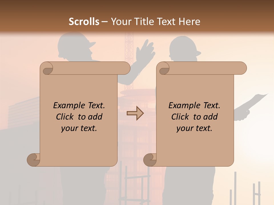 Professional Tool Sky PowerPoint Template