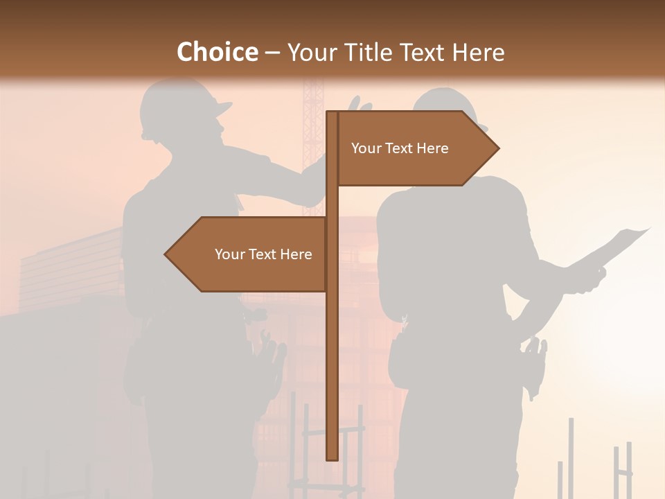 Professional Tool Sky PowerPoint Template