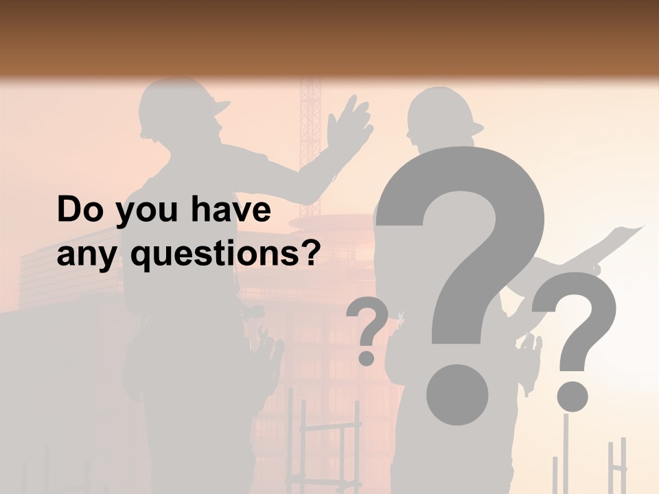 Professional Tool Sky PowerPoint Template