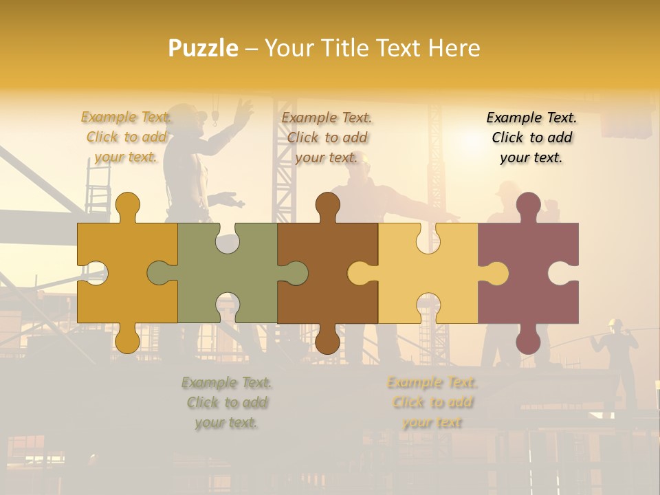 Project Occupation Engineer PowerPoint Template