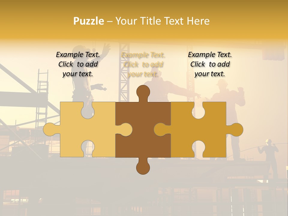 Project Occupation Engineer PowerPoint Template