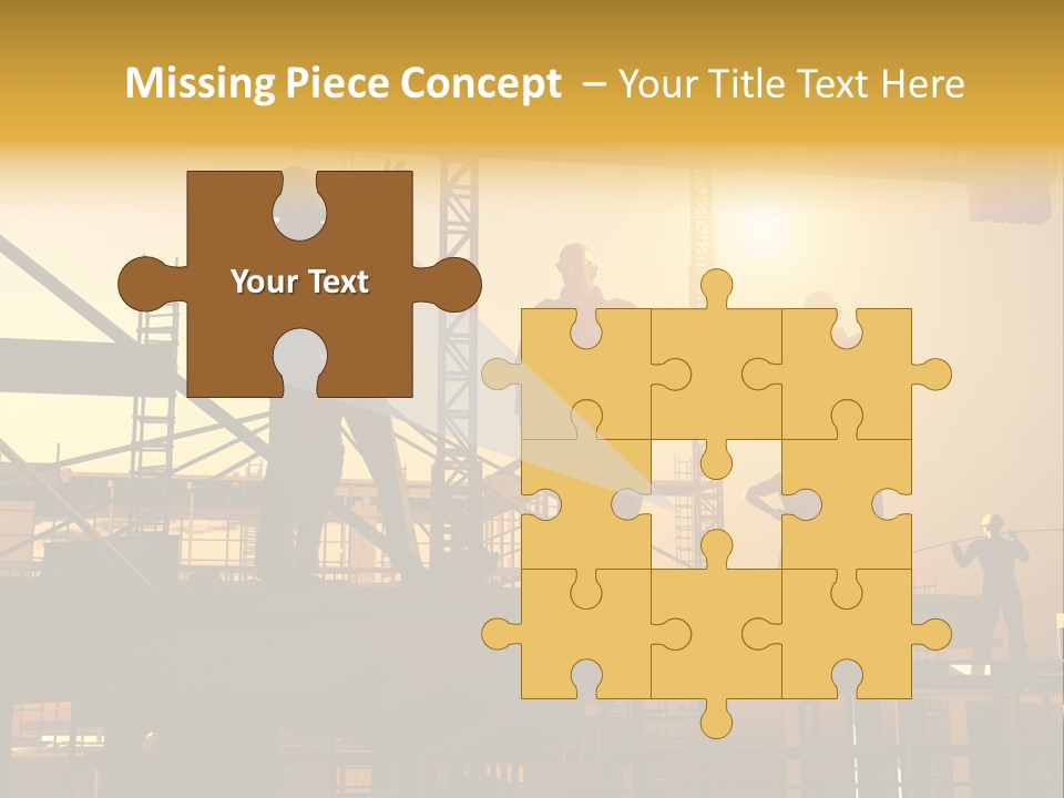 Project Occupation Engineer PowerPoint Template