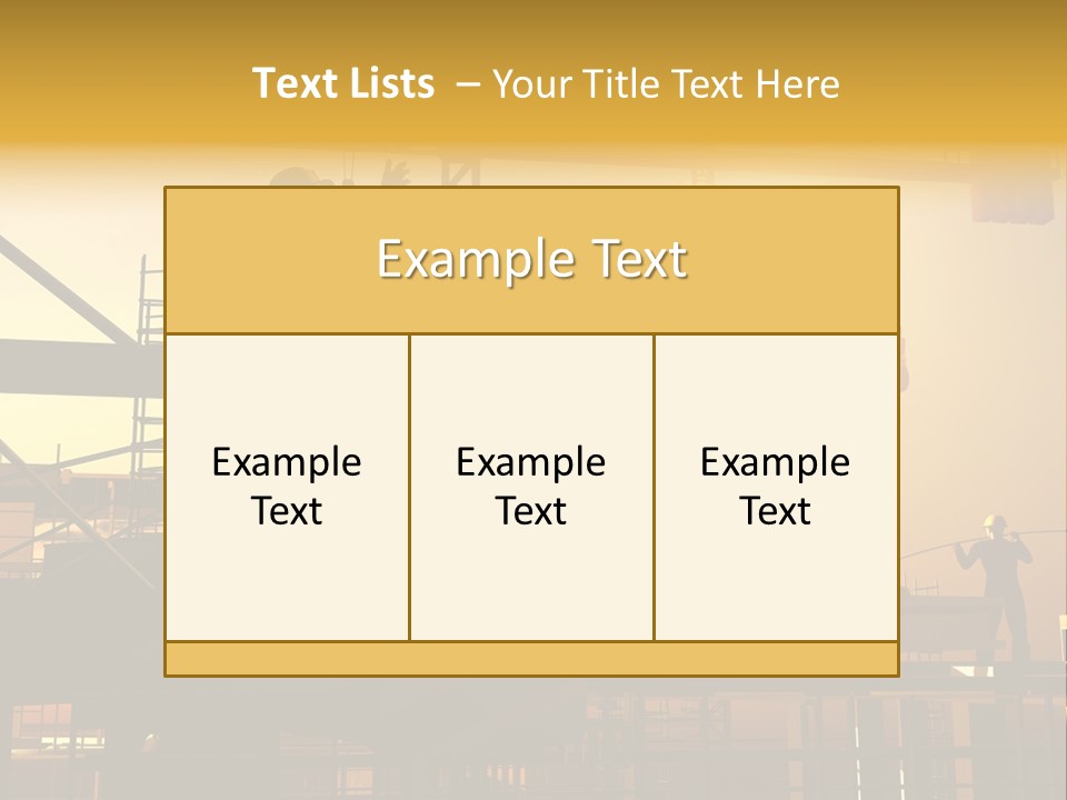 Project Occupation Engineer PowerPoint Template