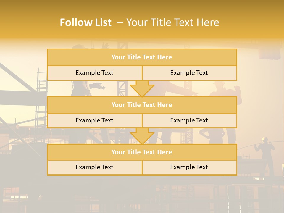 Project Occupation Engineer PowerPoint Template