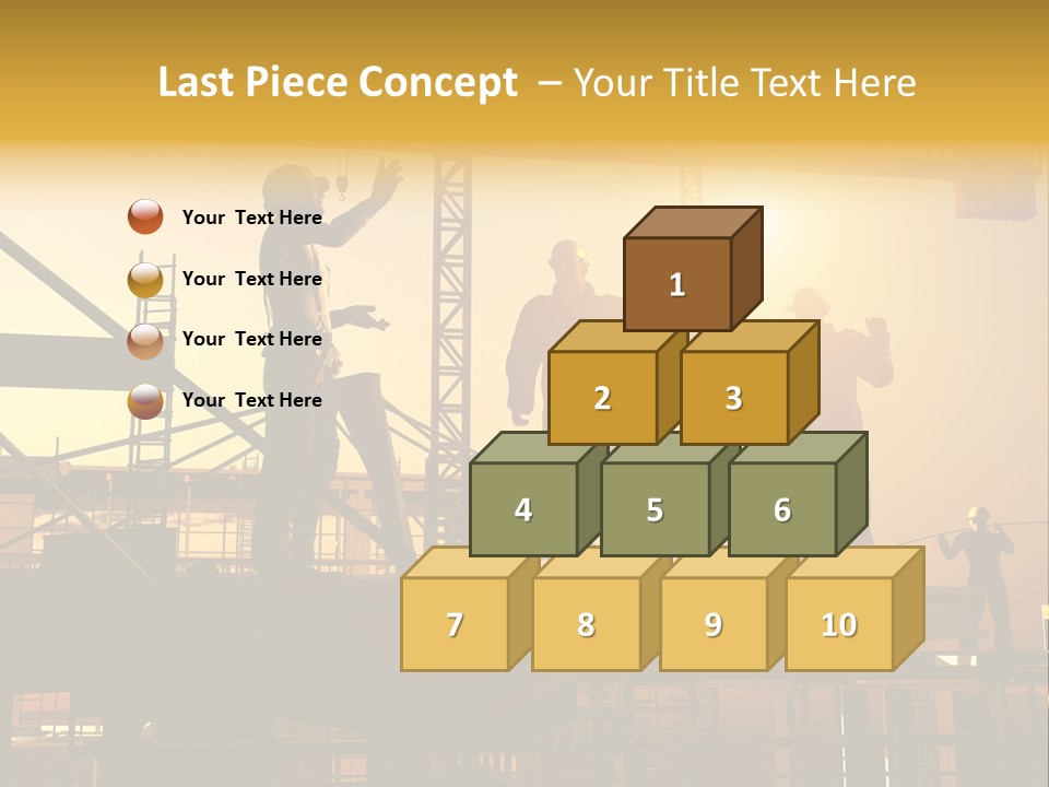 Project Occupation Engineer PowerPoint Template