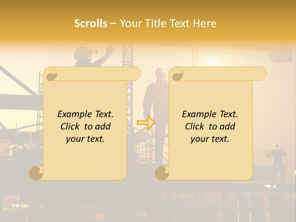 Project Occupation Engineer PowerPoint Template