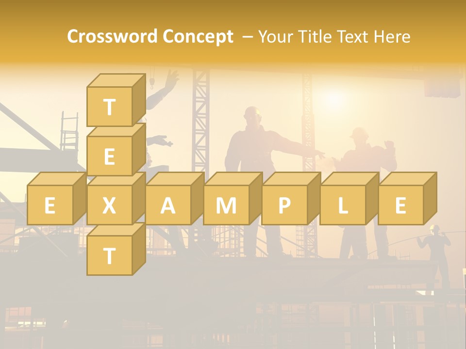Project Occupation Engineer PowerPoint Template