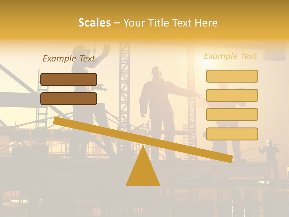 Project Occupation Engineer PowerPoint Template