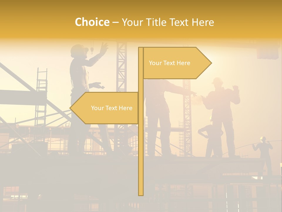 Project Occupation Engineer PowerPoint Template