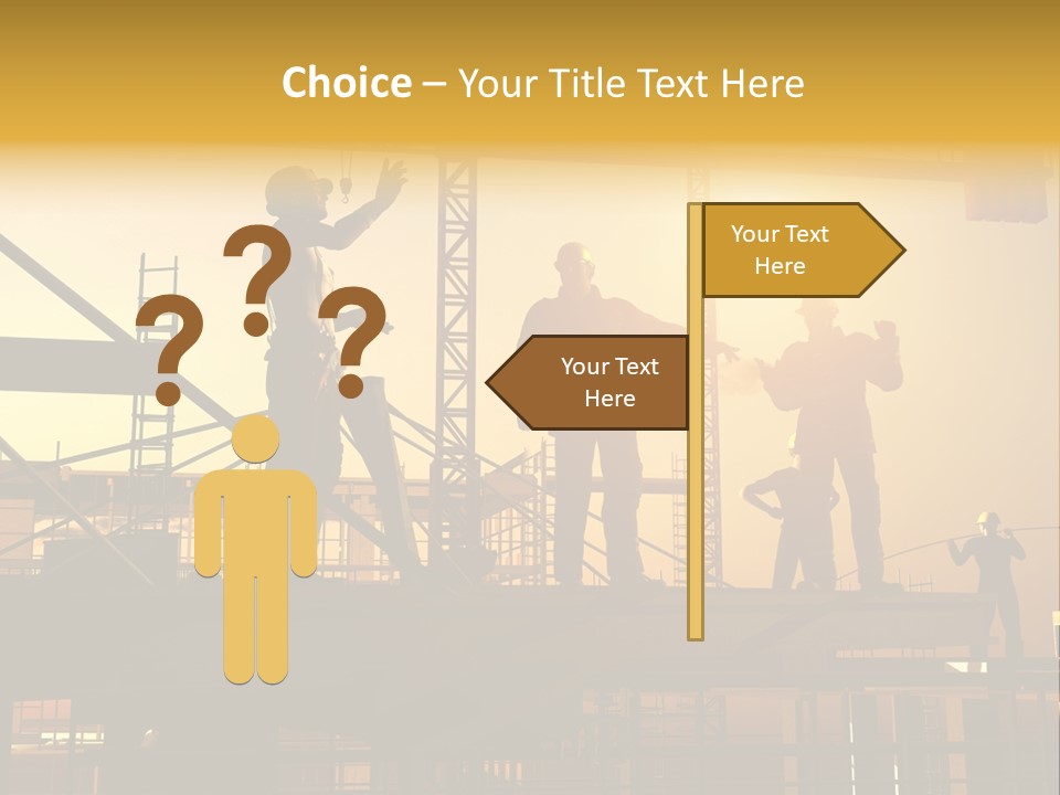 Project Occupation Engineer PowerPoint Template