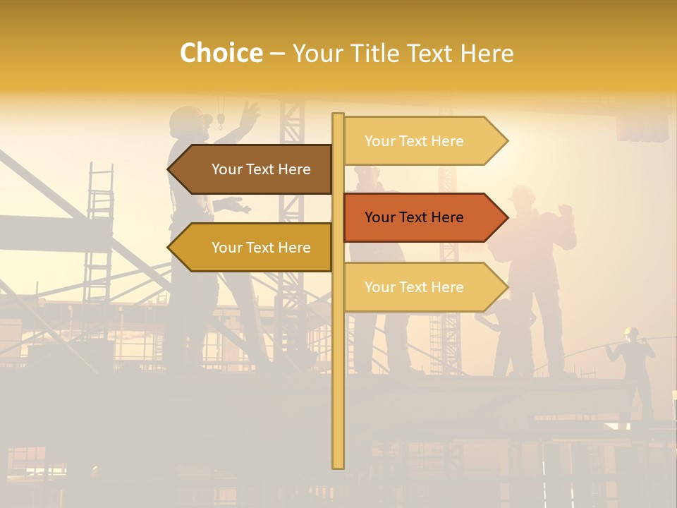Project Occupation Engineer PowerPoint Template