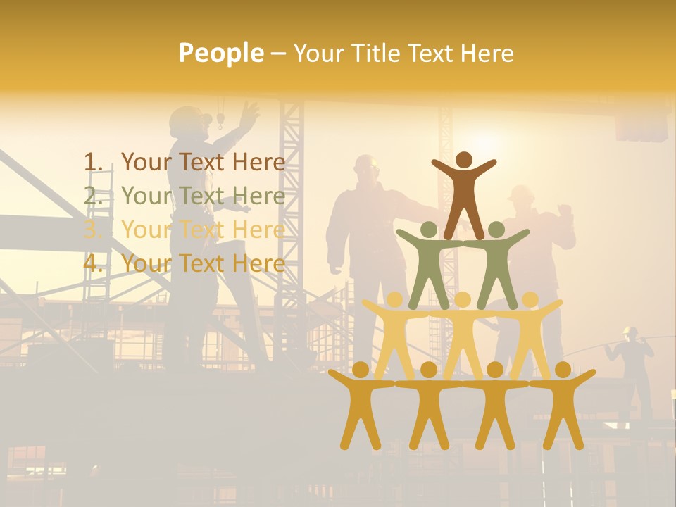 Project Occupation Engineer PowerPoint Template