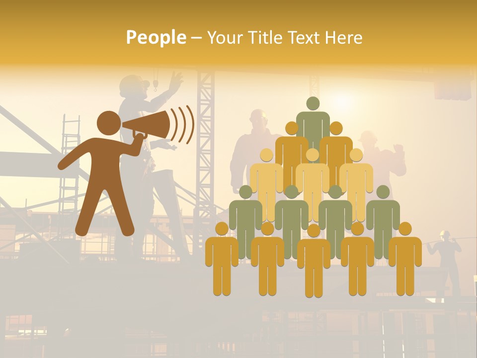 Project Occupation Engineer PowerPoint Template