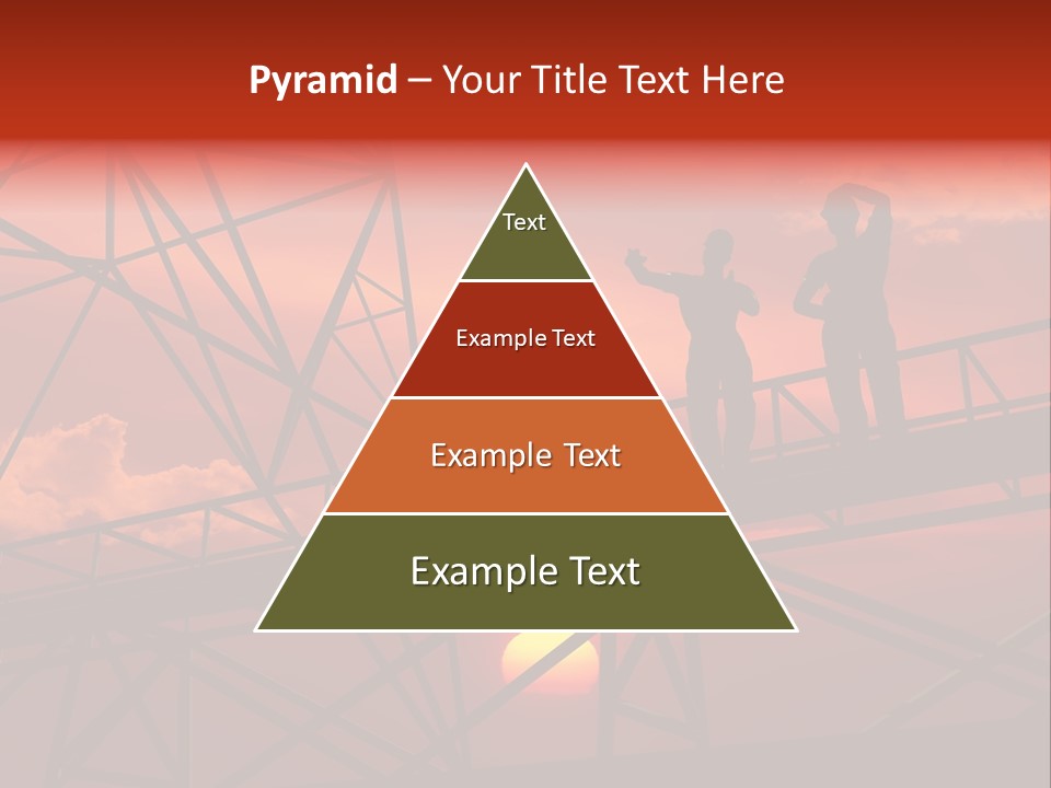 Worker Silhouette Fuel PowerPoint Template