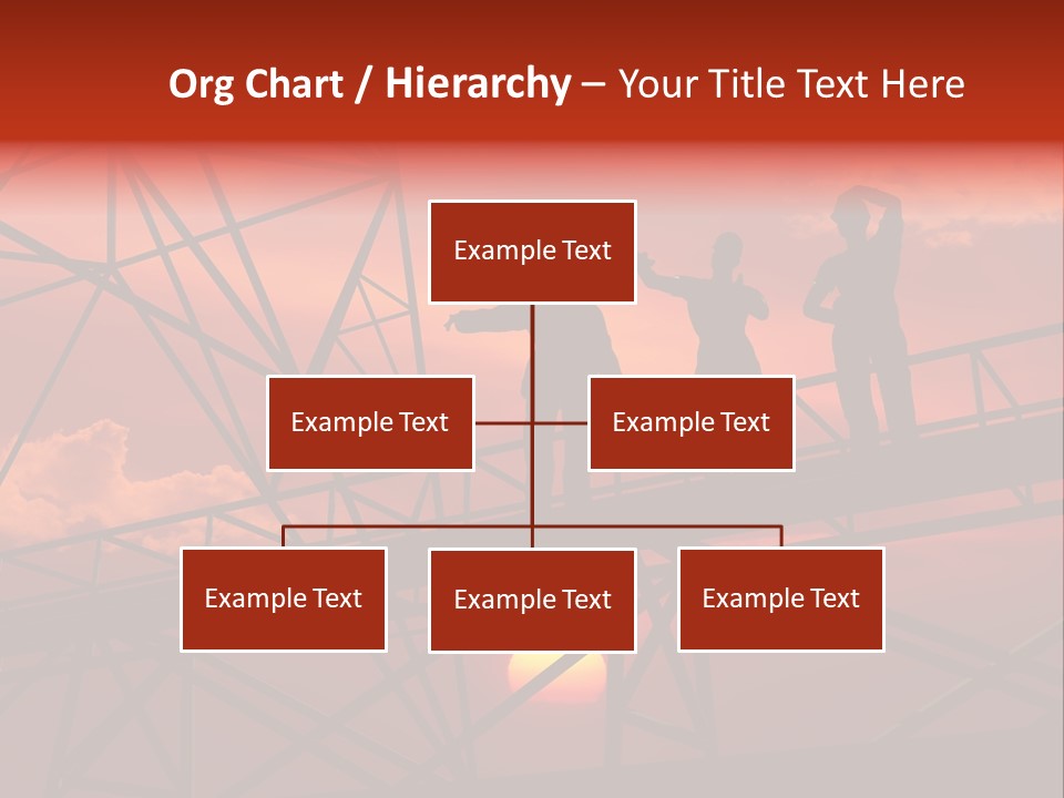 Worker Silhouette Fuel PowerPoint Template