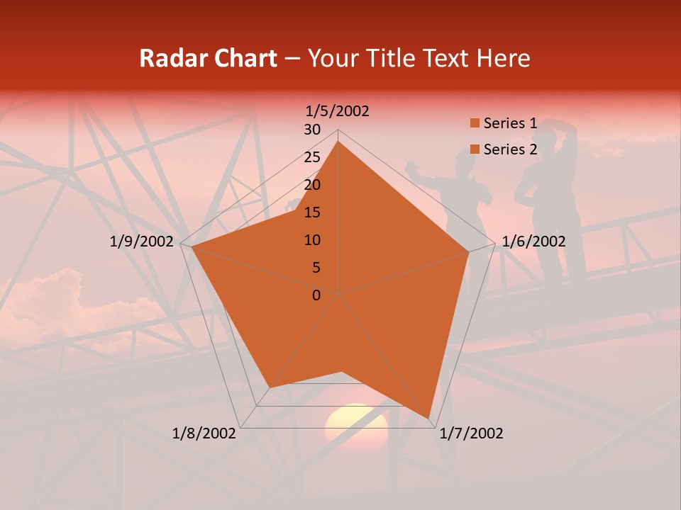 Worker Silhouette Fuel PowerPoint Template