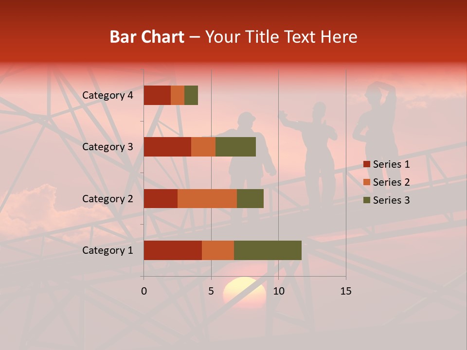 Worker Silhouette Fuel PowerPoint Template