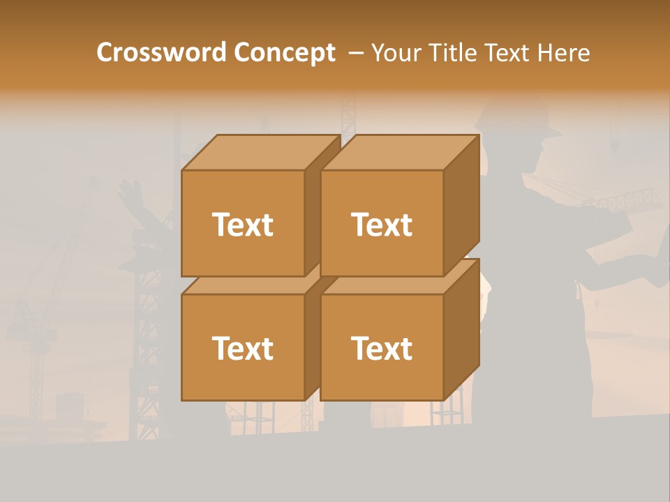 Business Group Occupation PowerPoint Template