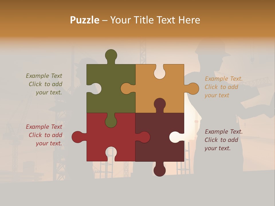 Business Group Occupation PowerPoint Template