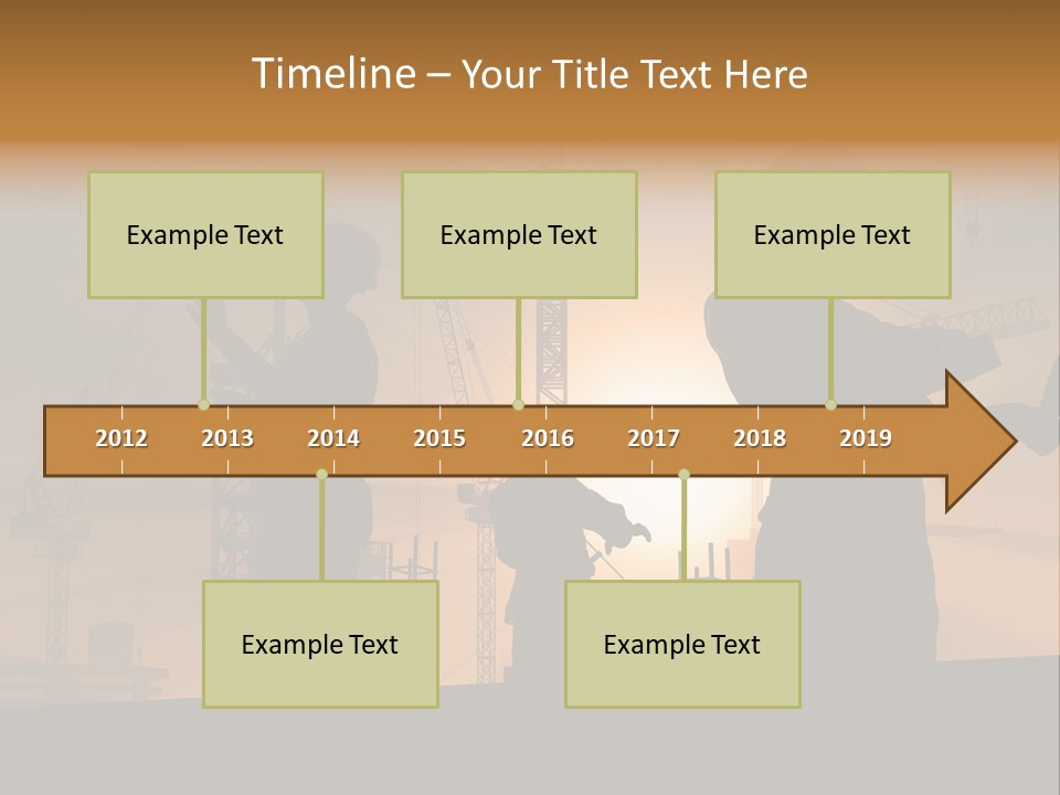 Business Group Occupation PowerPoint Template