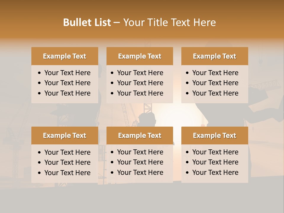 Business Group Occupation PowerPoint Template
