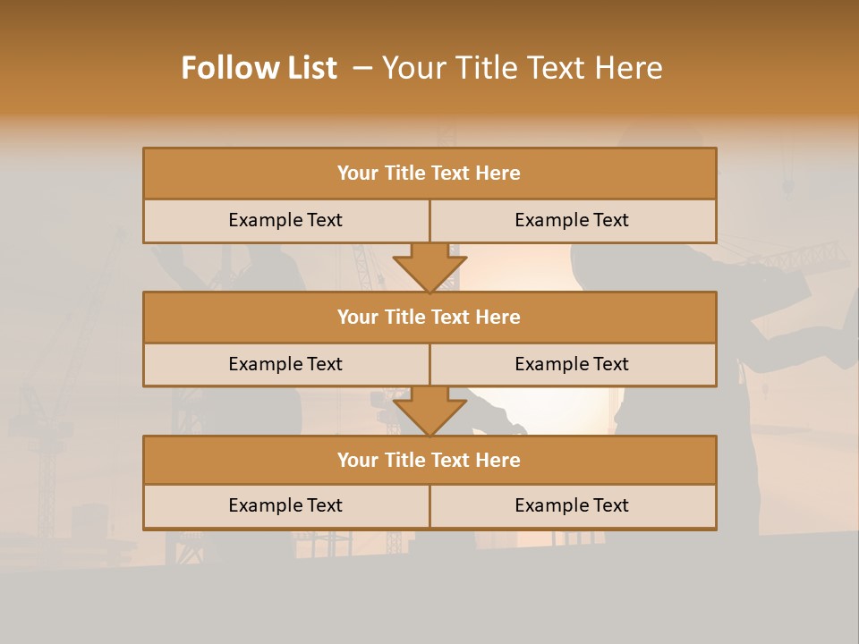 Business Group Occupation PowerPoint Template