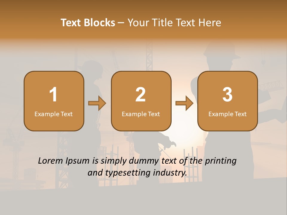Business Group Occupation PowerPoint Template
