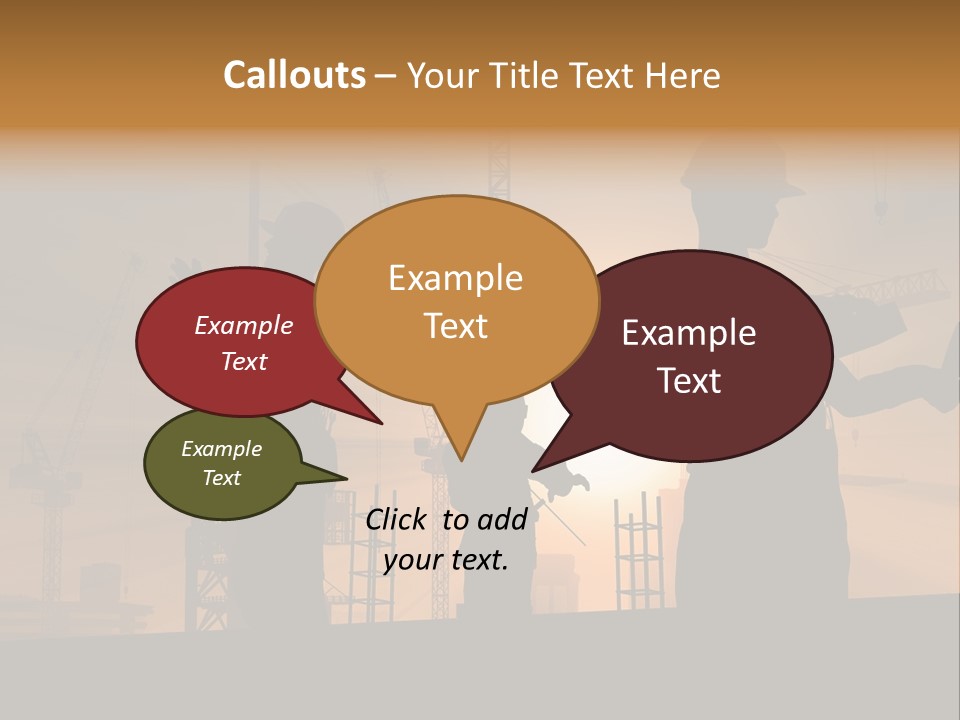 Business Group Occupation PowerPoint Template