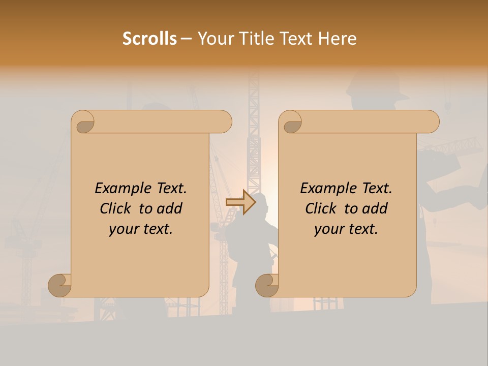Business Group Occupation PowerPoint Template