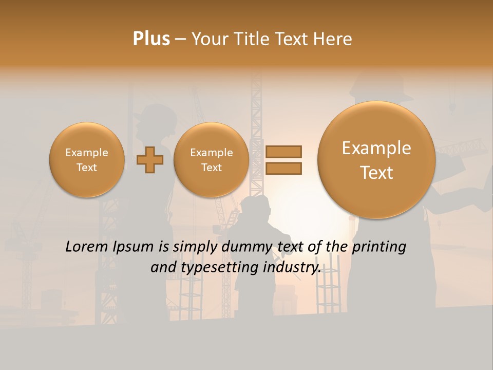 Business Group Occupation PowerPoint Template