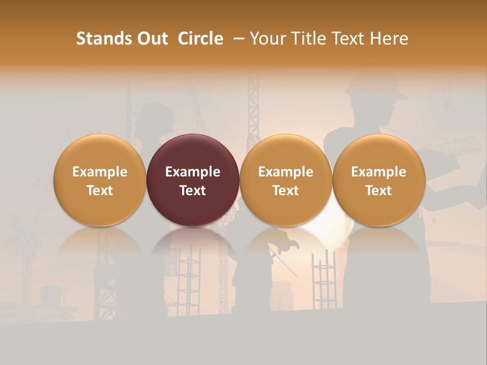 Business Group Occupation PowerPoint Template