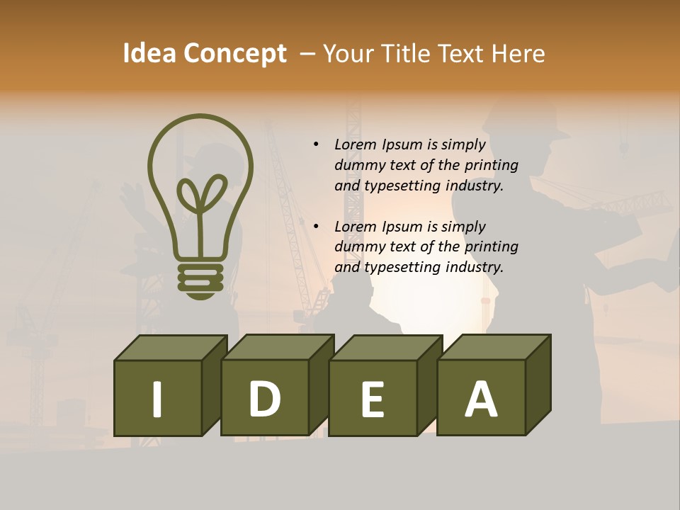 Business Group Occupation PowerPoint Template