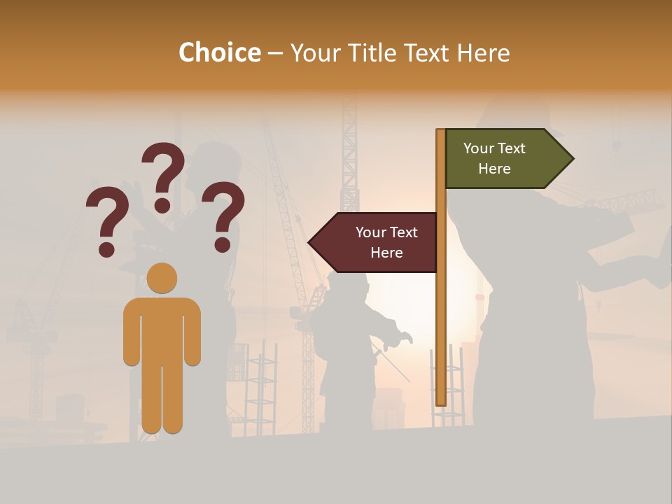 Business Group Occupation PowerPoint Template