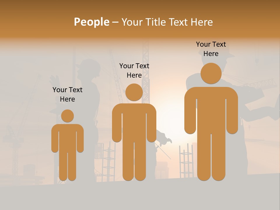 Business Group Occupation PowerPoint Template