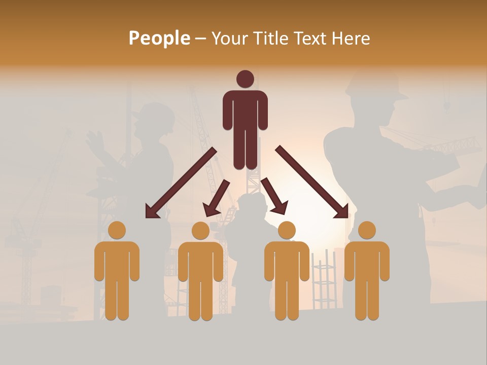 Business Group Occupation PowerPoint Template