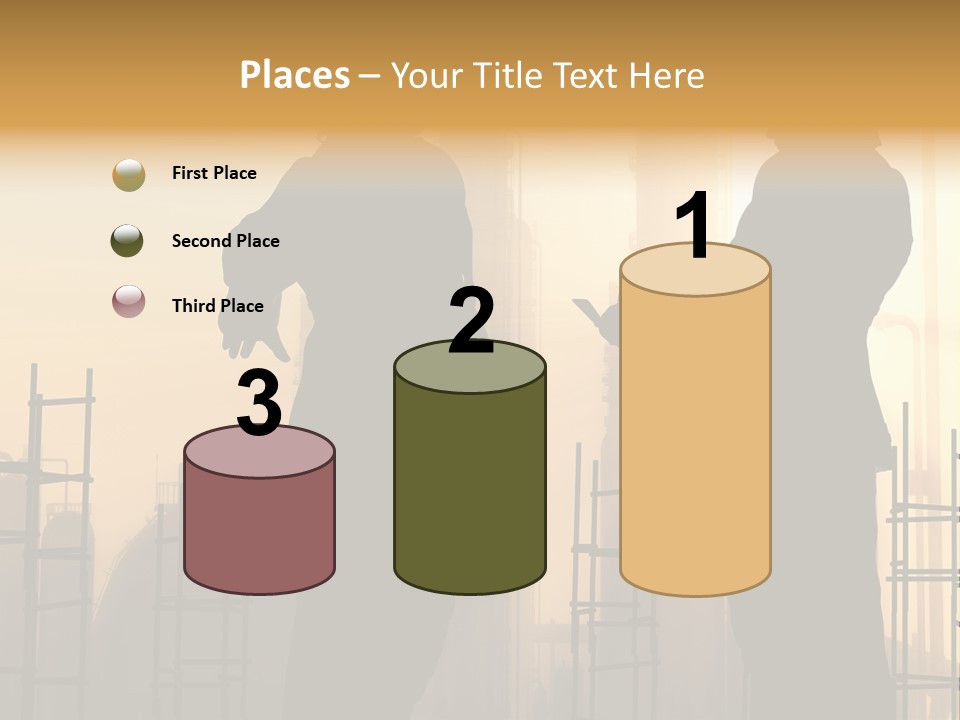 Team Professional Hat PowerPoint Template