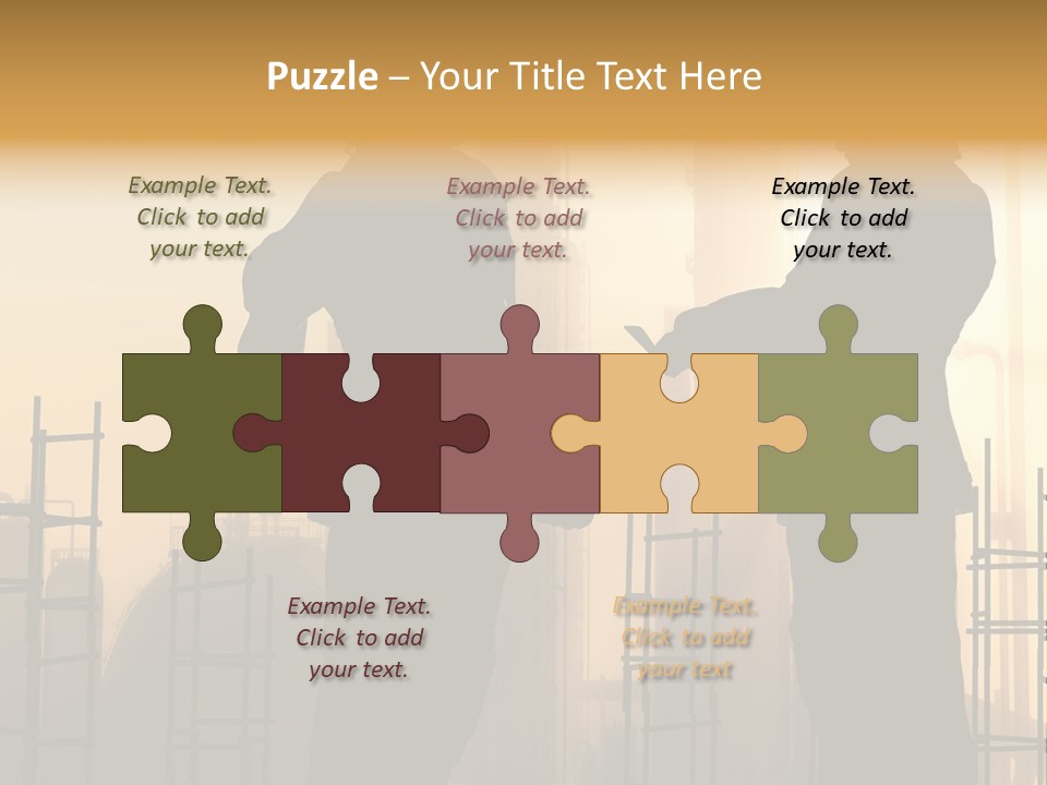 Team Professional Hat PowerPoint Template