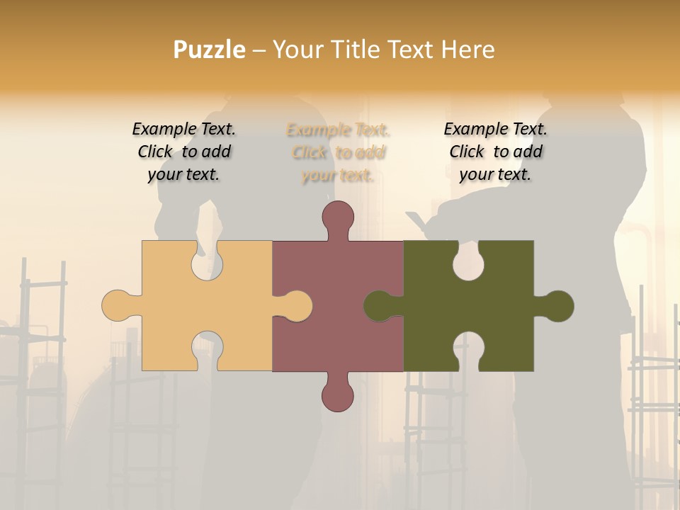 Team Professional Hat PowerPoint Template