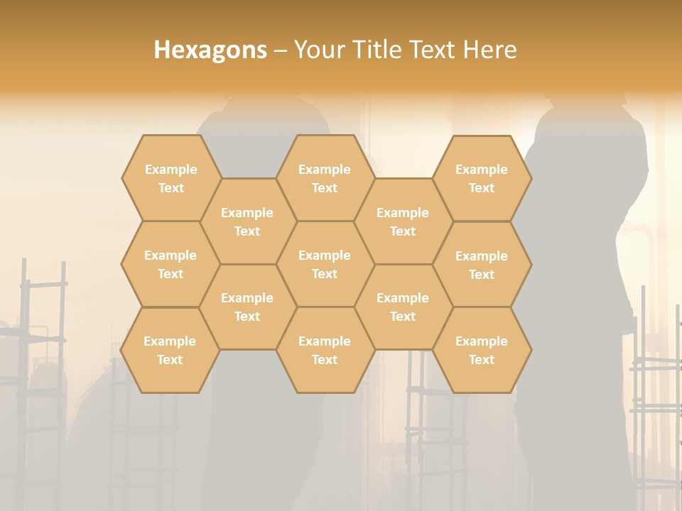 Team Professional Hat PowerPoint Template