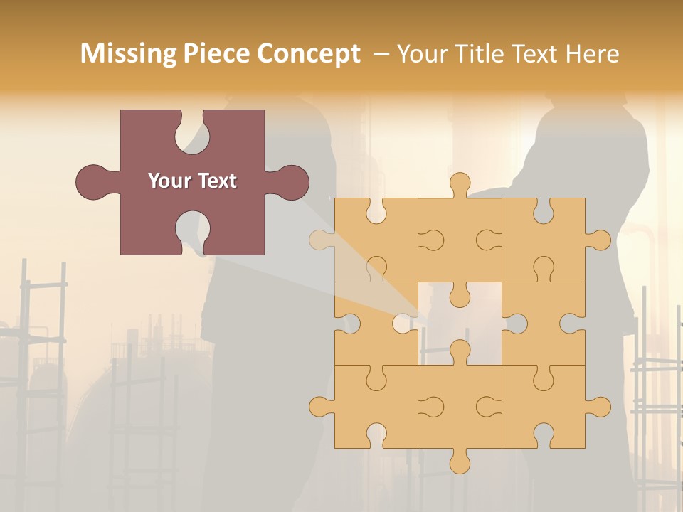 Team Professional Hat PowerPoint Template